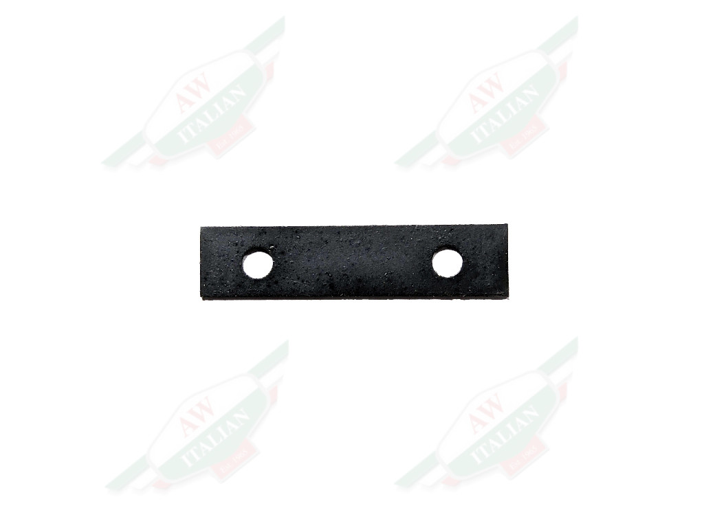 black rectangle with 2 holes