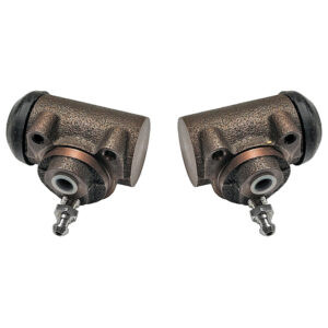 metal cylinder pair with silver nipple in middle