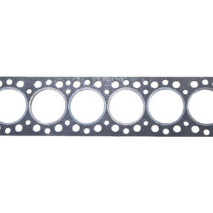grey flat gasket with 6 large holes