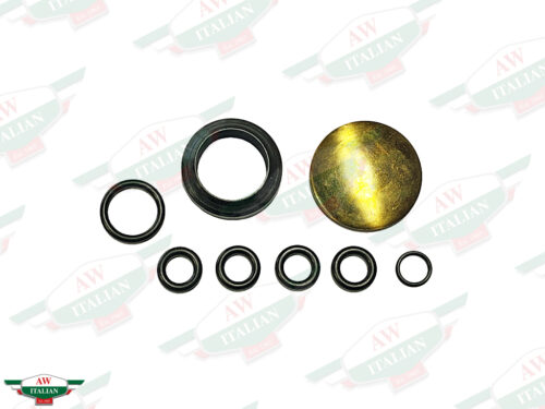 black gold rubber on white background