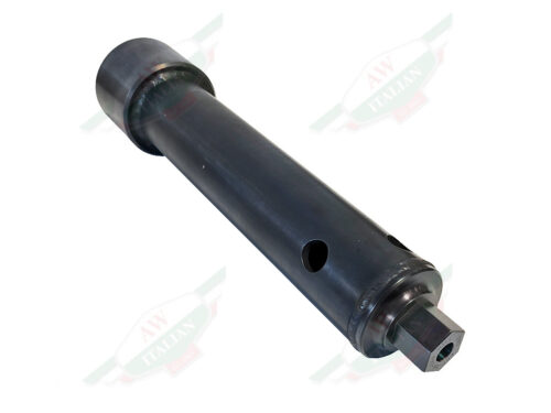 black metal cylinder with socket on end