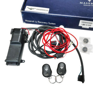 red and black wires with key fobs