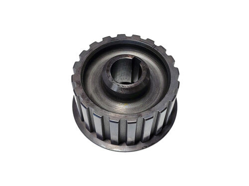 black circle with outer teeth