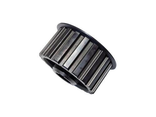 black circle with outer teeth