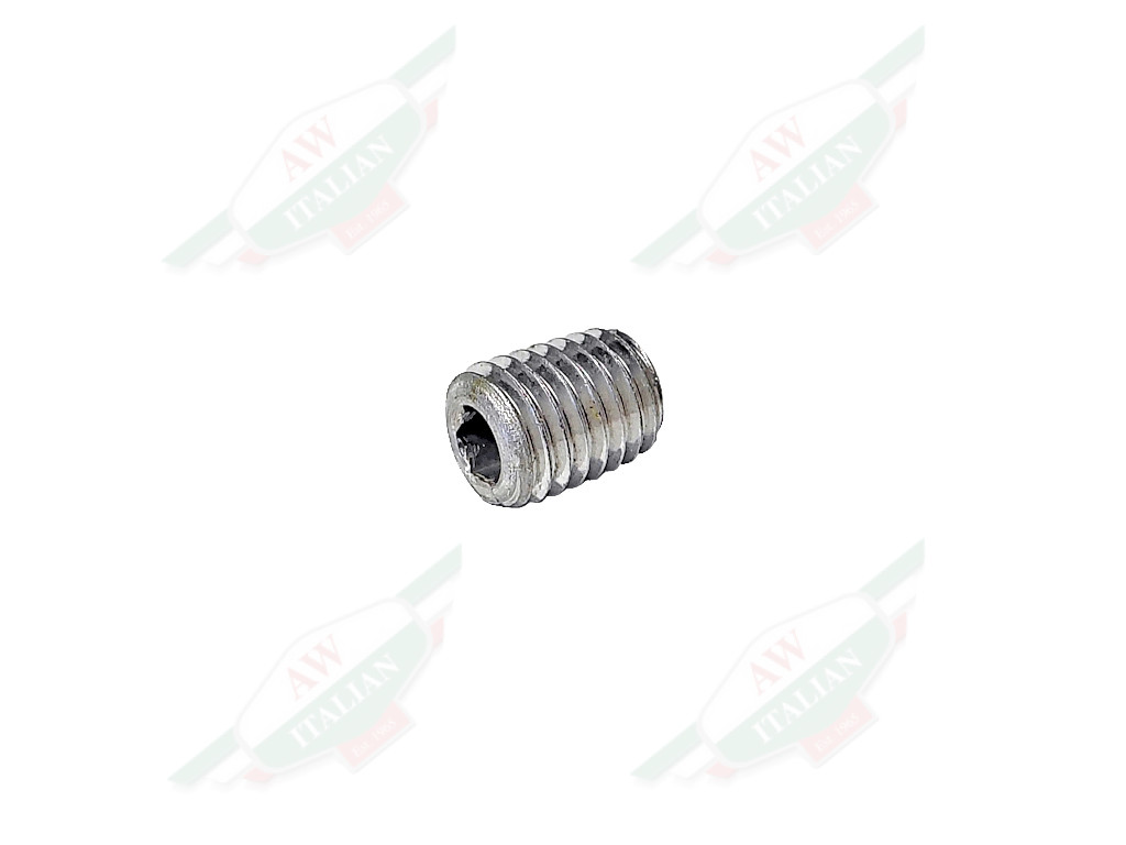 silver threaded plug