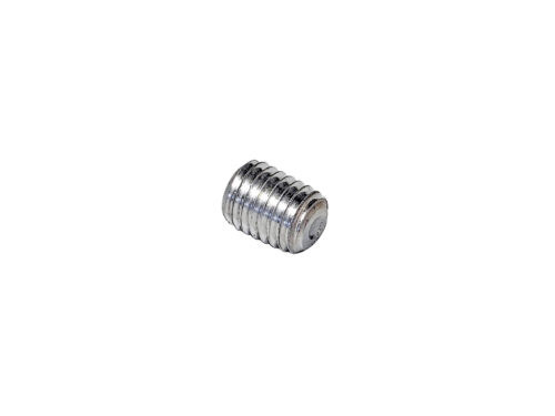 silver threaded plug