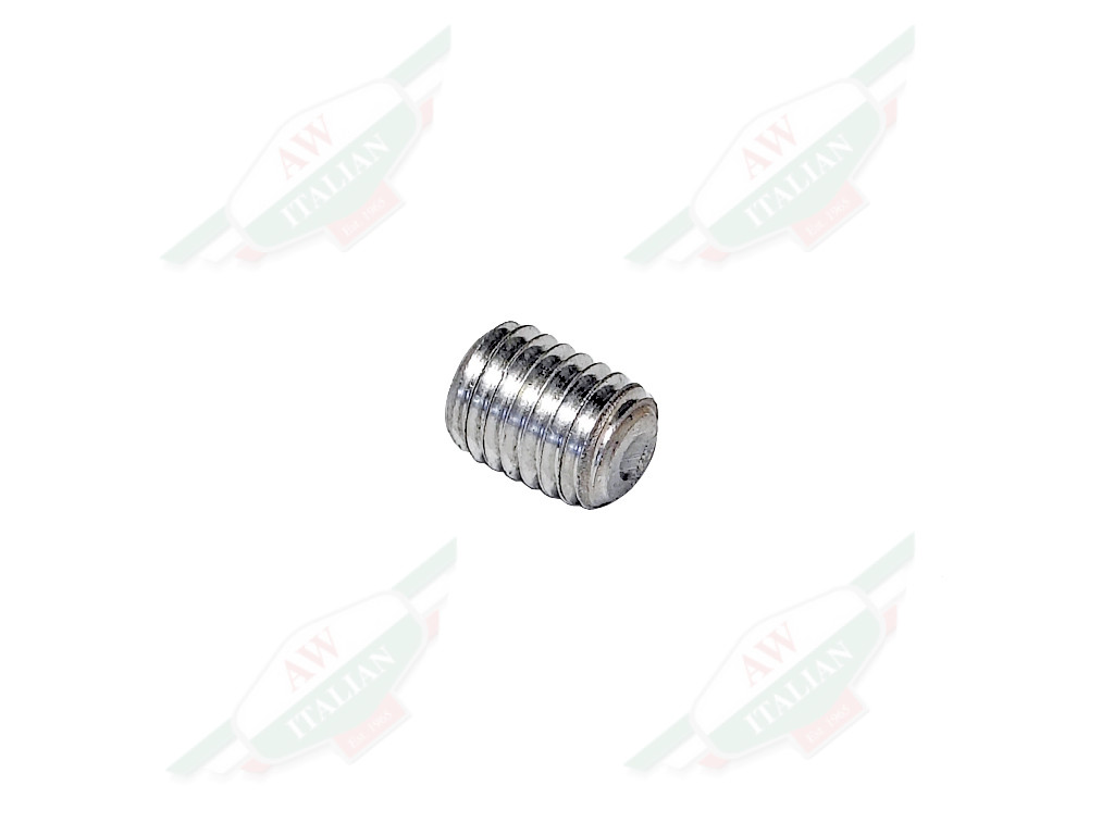 silver threaded plug