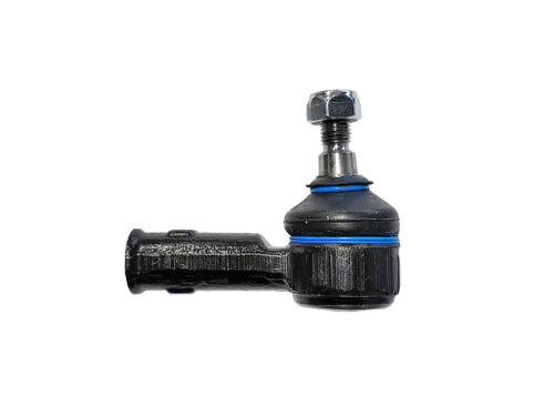black tie rod with nut