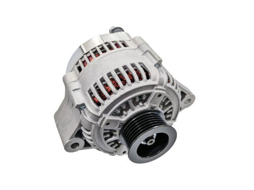 grey and black alternator