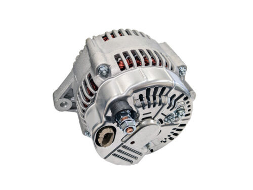 grey and black alternator