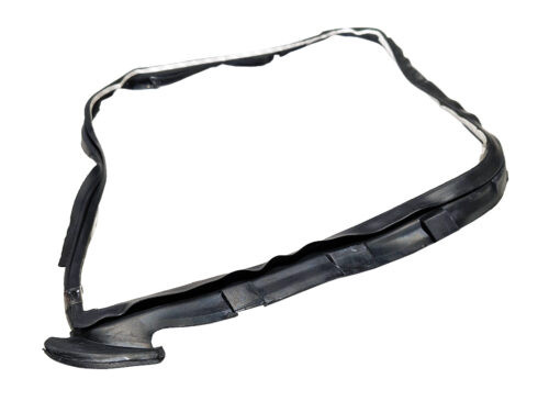 black rubber square on white background