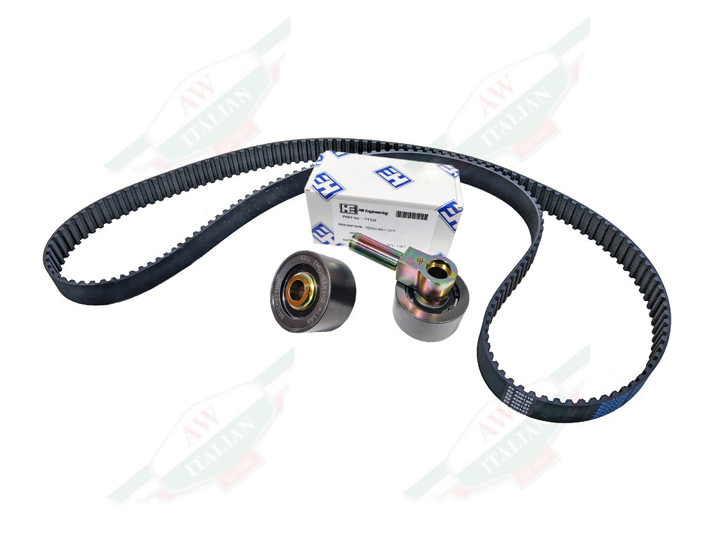 timing belt with bearings and white box