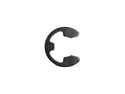 C shape black metal clip