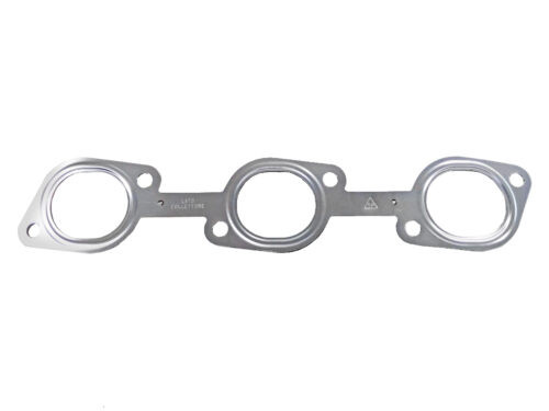 silver metal gasket with 3 big holes