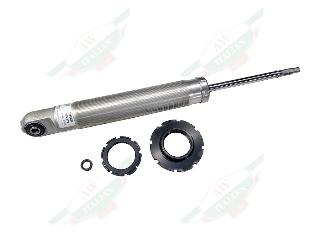 grey shock aborber with black rings