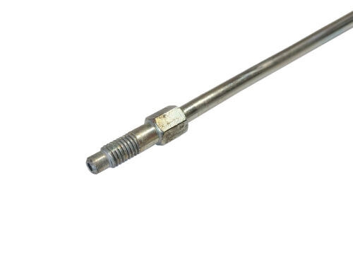 metal pipe with threaded fitting