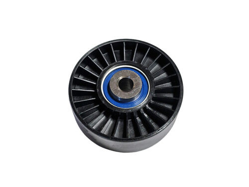 black plastic pulley