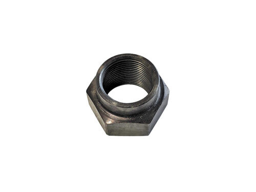 grey threaded hex nut