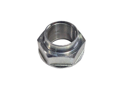 silver threaded hex nut