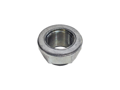 silver threaded hex nut