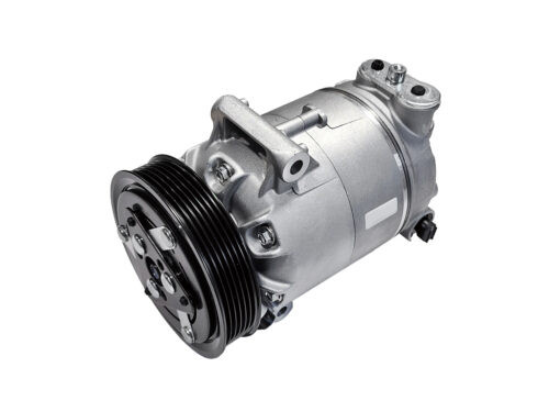 ac compressor grey with black pulley