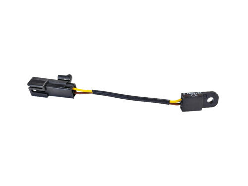wire with black plastic connectors