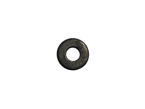black circle with hole in middle