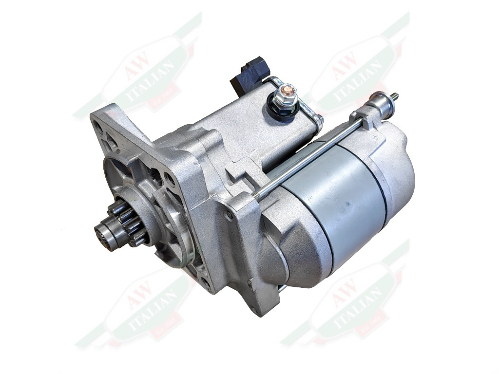 silver metal starter motor