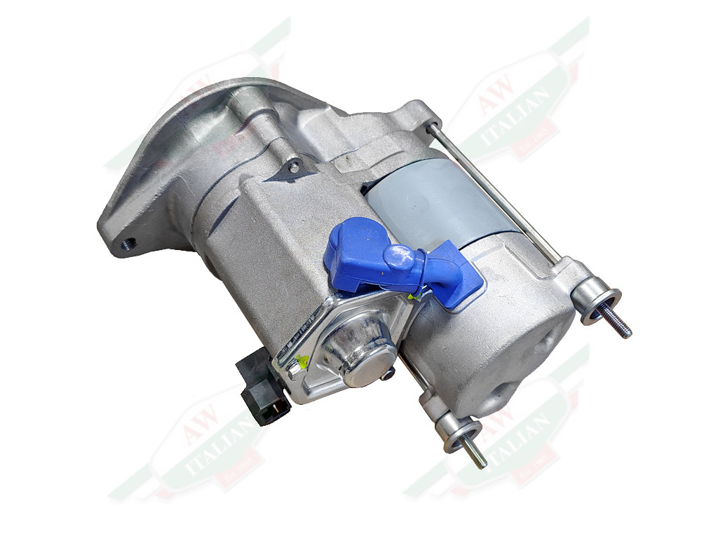 silver metal starter motor