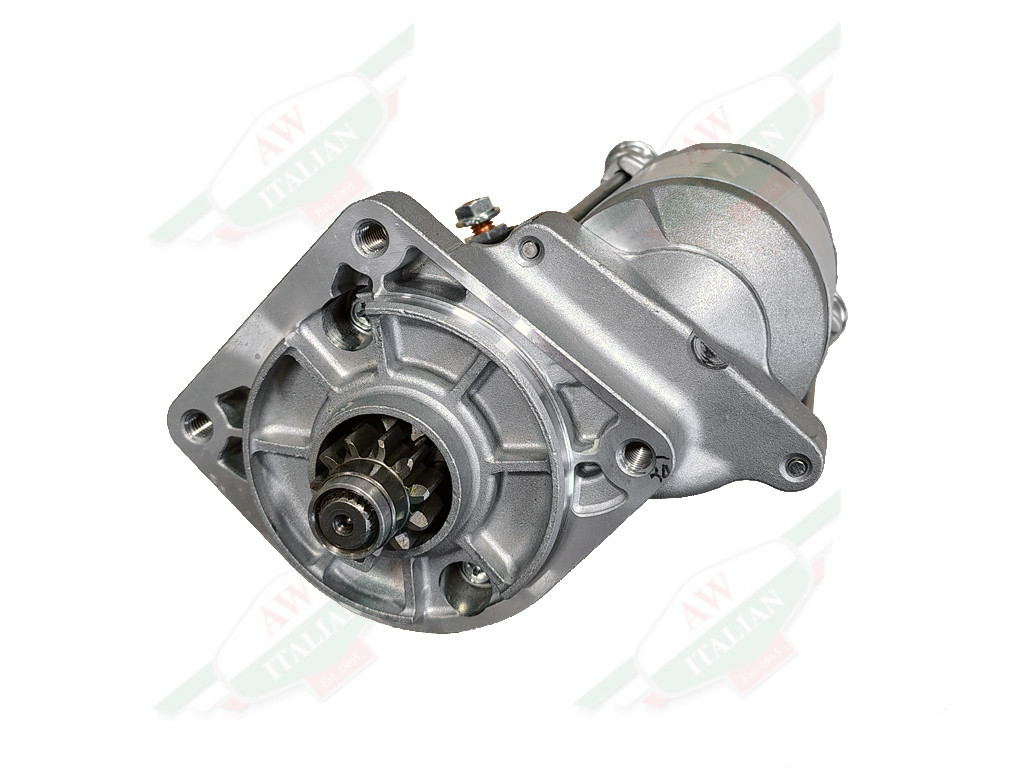 silver metal starter motor