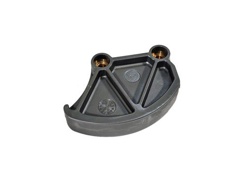 curved black plastic part