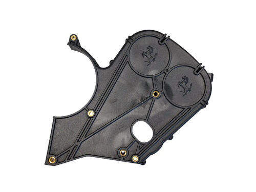 black plastic engine cover