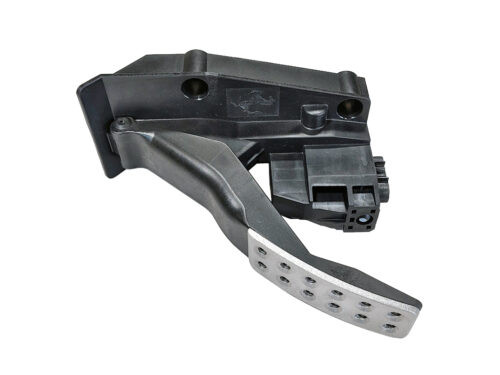 silver and black gas pedal