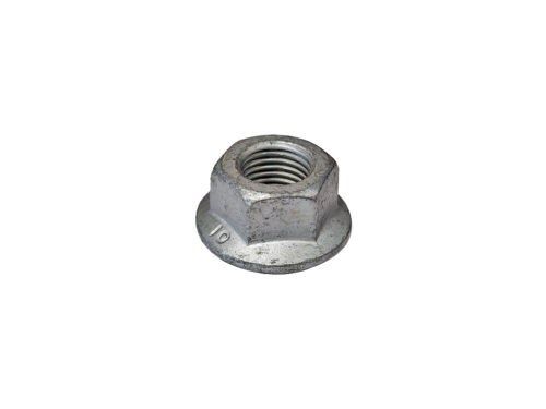 grey flanged hex nut