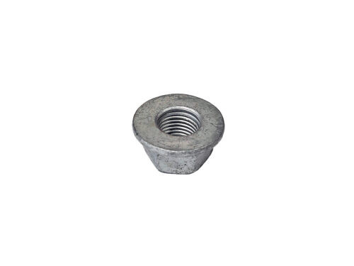 grey flanged hex nut
