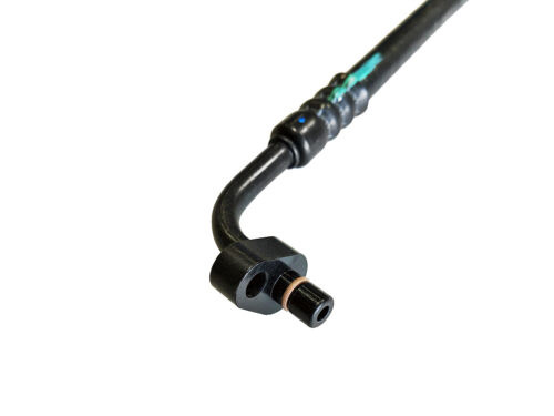 silver and black pipe
