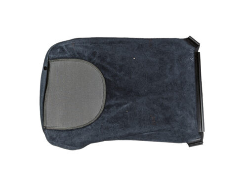 black leather seat cover