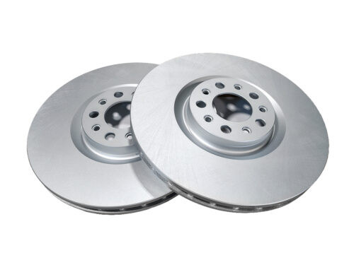 grey circles with holes in middle