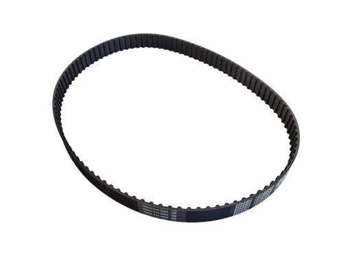 black circular ribbed belt