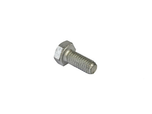 grey threaded hex bolt