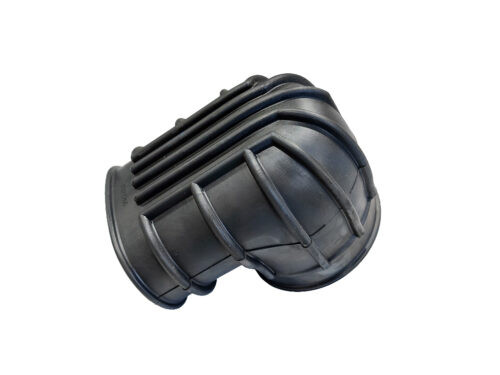 black rubber elbow duct hose