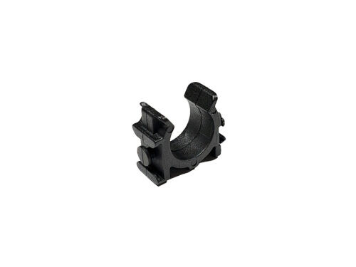 black plastic clip