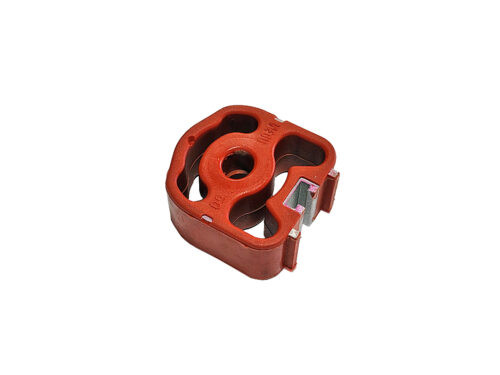 red rubber exhaust mount