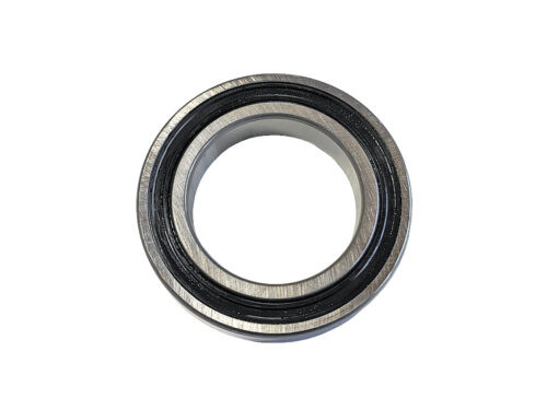 silver and black round metal bearing