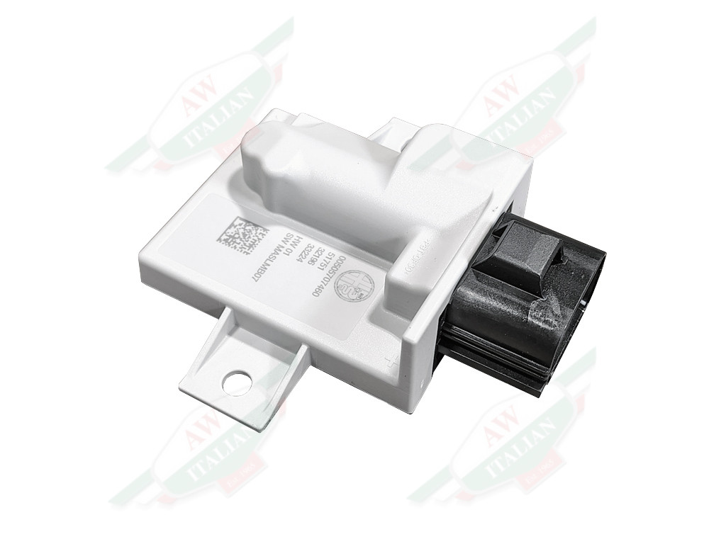 white rectangle with tab and black plug