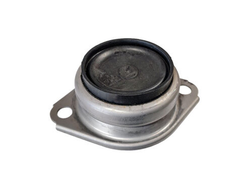 black and grey engine mount with holes in ends