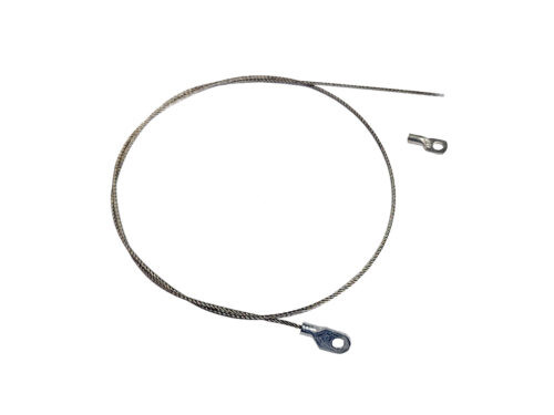 cable with metal ends