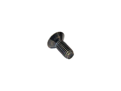 flat head black threaded screw