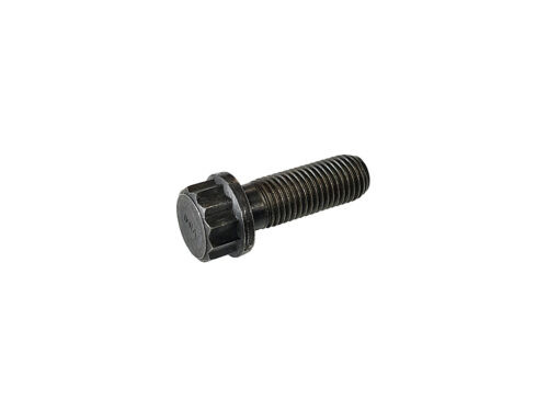 black threaded bolt