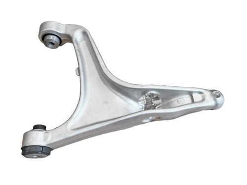 boomerang shaped grey metal control arm